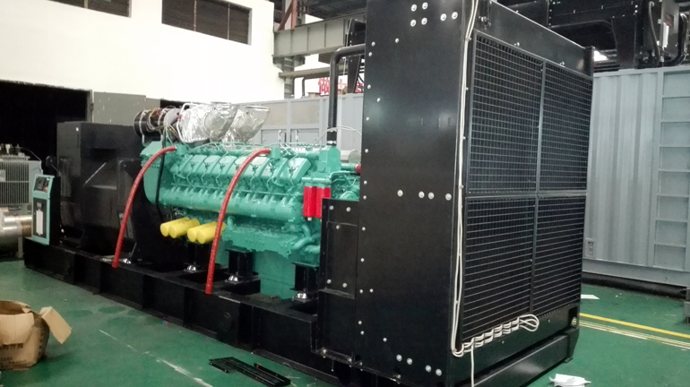 热烈祝贺PA视讯官方集团高压发电机顺利通过“泰豪电源”测试应用