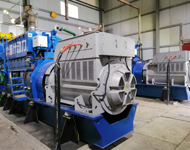 丰都甘泰沼气发电项目配PA视讯官方集团2台850KW/10.5KV6极高压发电机